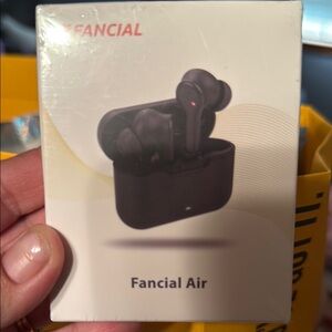 Air Black Earbud Headphones
